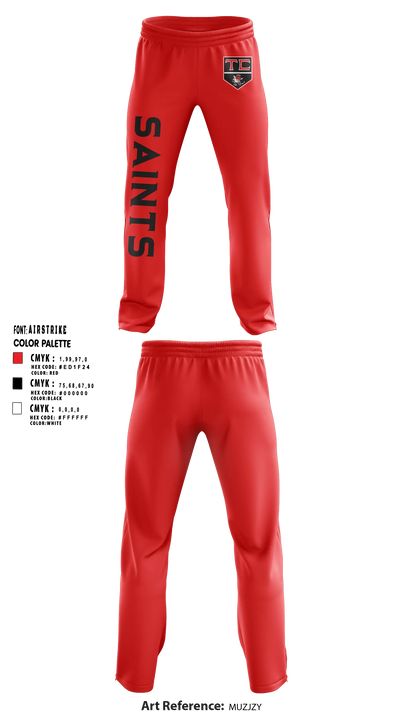 Tri County Saints Sweatpants - 16