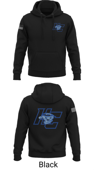 Hoodie, Hampton County NJROTC, Navy, Teamtime, Team time, sublimation, custom sports apparel, team uniforms, spirit wear, spiritwear, sports uniforms, custom shirts, team store, custom team store, fundraiser sports, apparel fundraiser