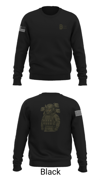 Crew Neck Sweatshirt, Deployment & Distribution Flight, , Teamtime, Team time, sublimation, custom sports apparel, team uniforms, spirit wear, spiritwear, sports uniforms, custom shirts, team store, custom team store, fundraiser sports, apparel fundraiser