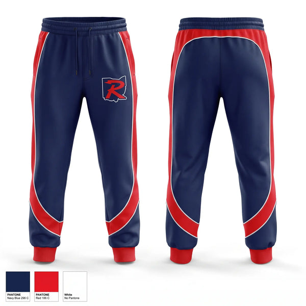 Sweatpants, Ohio Renegades, Baseball, Teamtime, Team time, sublimation, custom sports apparel, team uniforms, spirit wear, spiritwear, sports uniforms, custom shirts, team store, custom team store, fundraiser sports, apparel fundraiser