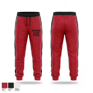 Sweatpants, Wicked Slice Pizza, Softball, Teamtime, Team time, sublimation, custom sports apparel, team uniforms, spirit wear, spiritwear, sports uniforms, custom shirts, team store, custom team store, fundraiser sports, apparel fundraiser