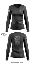 Reston Midnights B Squad 9516202 Women's Long Sleeve V-neck Shirt - 25