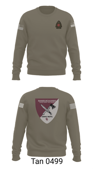 Crew Neck Sweatshirt, FY 25-26 OU RC, Army, Teamtime, Team time, sublimation, custom sports apparel, team uniforms, spirit wear, spiritwear, sports uniforms, custom shirts, team store, custom team store, fundraiser sports, apparel fundraiser