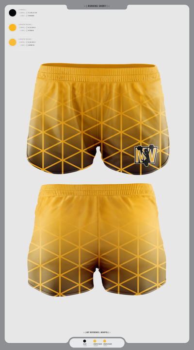 Metea Valley High School Cheer 96396999 Women's Shorts - 3