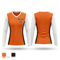 Longhorns 60459950 Women's Long Sleeve V-neck Shirt - 1