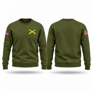 Crew Neck Sweatshirt, 13 Bravo, Army, Teamtime, Team time, sublimation, custom sports apparel, team uniforms, spirit wear, spiritwear, sports uniforms, custom shirts, team store, custom team store, fundraiser sports, apparel fundraiser