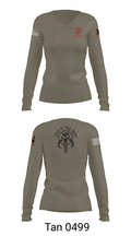 C Co Pharmacy 63118237 Women's Long Sleeve V-neck Shirt - 77
