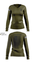 LMPD PEER SUPPORT 60613190 Women's Long Sleeve V-neck Shirt - 41