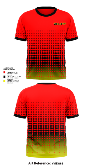 Short Sleeve Performance Shirt, We Litty!, , Teamtime, Team time, sublimation, custom sports apparel, team uniforms, spirit wear, spiritwear, sports uniforms, custom shirts, team store, custom team store, fundraiser sports, apparel fundraiser