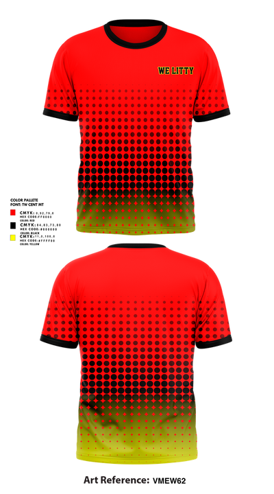 We Litty! 48292003 Short Sleeve Performance Shirt - 1