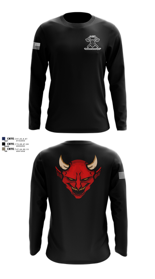 Long Sleeve Performance Shirt, D Co 3-47, , Teamtime, Team time, sublimation, custom sports apparel, team uniforms, spirit wear, spiritwear, sports uniforms, custom shirts, team store, custom team store, fundraiser sports, apparel fundraiser