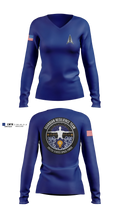 Guardian Resilience Team Women's Long Sleeve V-neck Shirt - 3