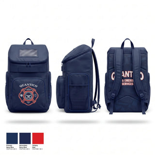 Gear Bag, Quantico Fire and Emergency Services, Fire Department, Teamtime, Team time, sublimation, custom sports apparel, team uniforms, spirit wear, spiritwear, sports uniforms, custom shirts, team store, custom team store, fundraiser sports, apparel fundraiser