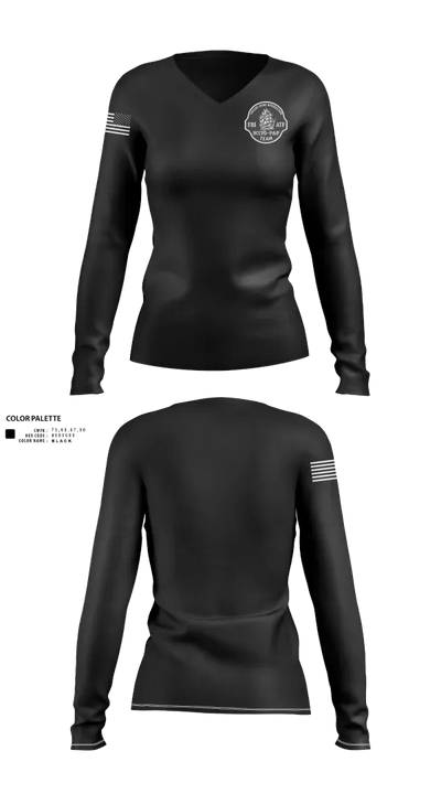 V.C.I.T 12352037 Women's Long Sleeve V-neck Shirt - 30