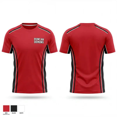 Duncan Demons 76908817 Short Sleeve Performance Shirt - 1