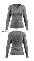 PATROL Women's Long Sleeve V-neck Shirt - 4