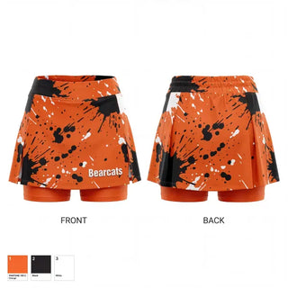 Skort, Bearcats, Women's Lacrosse, Teamtime, Team time, sublimation, custom sports apparel, team uniforms, spirit wear, spiritwear, sports uniforms, custom shirts, team store, custom team store, fundraiser sports, apparel fundraiser