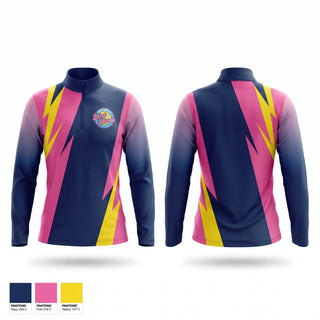 Quarter Zip Jacket, Dirt Divas, Softball, Teamtime, Team time, sublimation, custom sports apparel, team uniforms, spirit wear, spiritwear, sports uniforms, custom shirts, team store, custom team store, fundraiser sports, apparel fundraiser