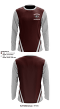 Iron Spikes Track & Field Club 34200825 Long Sleeve Performance Shirt 21
