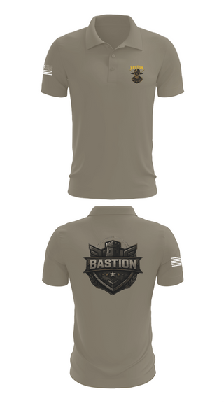 Short Sleeve Performance Polo, 3 Squad, Legion Platoon, Army, Teamtime, Team time, sublimation, custom sports apparel, team uniforms, spirit wear, spiritwear, sports uniforms, custom shirts, team store, custom team store, fundraiser sports, apparel fundraiser