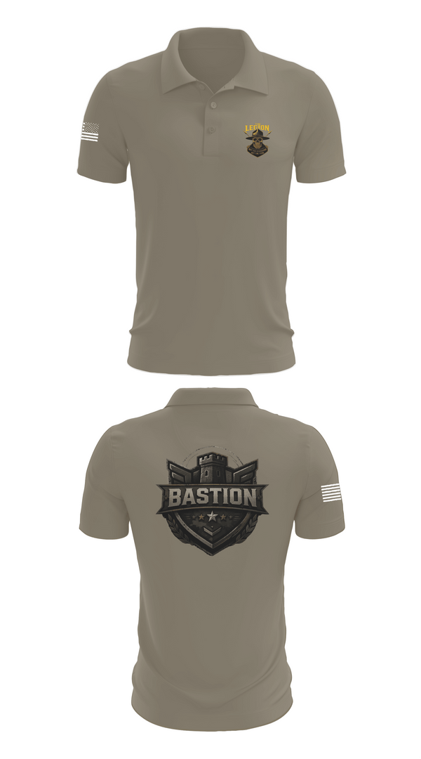 Short Sleeve Performance Polo, 3 Squad, Legion Platoon, Army, Teamtime, Team time, sublimation, custom sports apparel, team uniforms, spirit wear, spiritwear, sports uniforms, custom shirts, team store, custom team store, fundraiser sports, apparel fundraiser