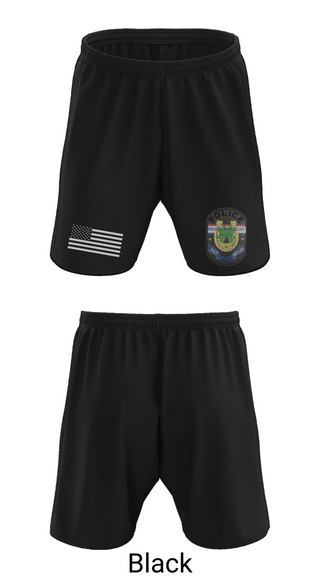 Athletic Shorts With Pockets, Non Fatal Shooting Unit, Police, Teamtime, Team time, sublimation, custom sports apparel, team uniforms, spirit wear, spiritwear, sports uniforms, custom shirts, team store, custom team store, fundraiser sports, apparel fundraiser