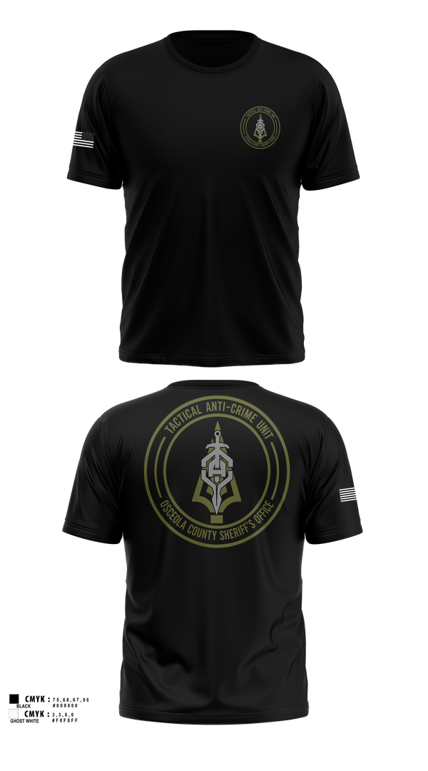 Short Sleeve Performance Shirt, OCSO TAC UNIT, Police, Teamtime, Team time, sublimation, custom sports apparel, team uniforms, spirit wear, spiritwear, sports uniforms, custom shirts, team store, custom team store, fundraiser sports, apparel fundraiser
