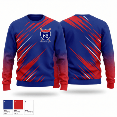 California District 66 Little League 66206292 Crew Neck Sweatshirt - 1