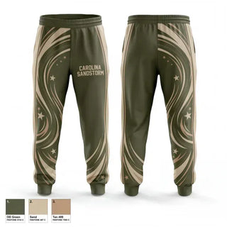 Sweatpants, Carolina Sandstorm, Baseball, Teamtime, Team time, sublimation, custom sports apparel, team uniforms, spirit wear, spiritwear, sports uniforms, custom shirts, team store, custom team store, fundraiser sports, apparel fundraiser