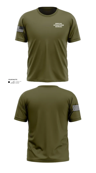 Old School Cotton Feel Shirt, Special Operations Bureau, , Teamtime, Team time, sublimation, custom sports apparel, team uniforms, spirit wear, spiritwear, sports uniforms, custom shirts, team store, custom team store, fundraiser sports, apparel fundraiser