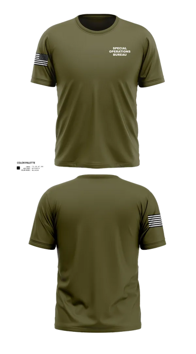 Special Operations Bureau 80972475 Short Sleeve Performance Shirt - 21