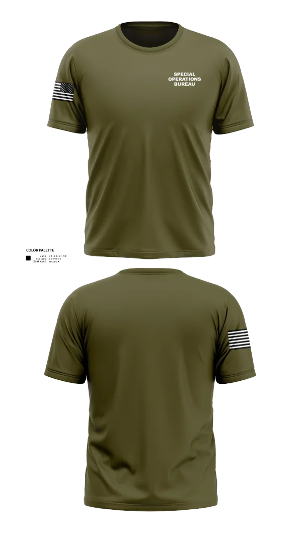 Short Sleeve Performance Shirt, Special Operations Bureau, , Teamtime, Team time, sublimation, custom sports apparel, team uniforms, spirit wear, spiritwear, sports uniforms, custom shirts, team store, custom team store, fundraiser sports, apparel fundraiser