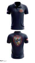 Anderson City Fire Short Sleeve Performance Polo - 3