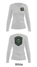 Contraband interdiction 54542373 Women's Long Sleeve V-neck Shirt - 11