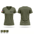 K-9 Unit Women's Short Sleeve V-neck Shirt - 1