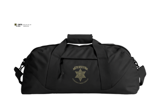 Duffle Bag, Tulare County Sheriff K-9 Unit, Police, Teamtime, Team time, sublimation, custom sports apparel, team uniforms, spirit wear, spiritwear, sports uniforms, custom shirts, team store, custom team store, fundraiser sports, apparel fundraiser