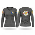 Arkansas Supreme Court Police Women's Long Sleeve V-neck Shirt - 1