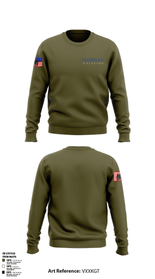 Crew Neck Sweatshirt, SkyBridge Aviation, , Teamtime, Team time, sublimation, custom sports apparel, team uniforms, spirit wear, spiritwear, sports uniforms, custom shirts, team store, custom team store, fundraiser sports, apparel fundraiser