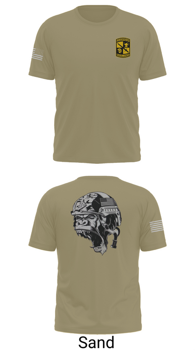 Gorilla battalion 60228867 Short Sleeve Performance Shirt - 96