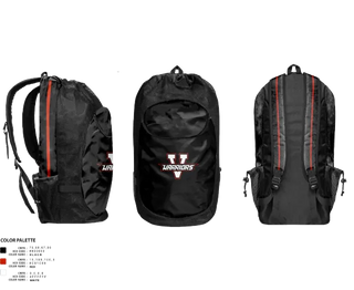 Gear Bag, Valley Regional High School Basketball, Men's Basketball, Teamtime, Team time, sublimation, custom sports apparel, team uniforms, spirit wear, spiritwear, sports uniforms, custom shirts, team store, custom team store, fundraiser sports, apparel fundraiser