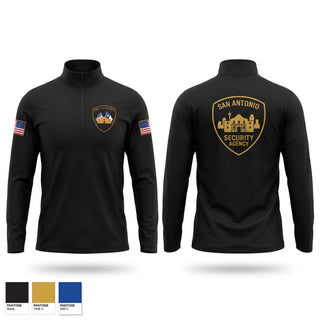 Windbreaker, San Antonio security Agency, Police, Teamtime, Team time, sublimation, custom sports apparel, team uniforms, spirit wear, spiritwear, sports uniforms, custom shirts, team store, custom team store, fundraiser sports, apparel fundraiser