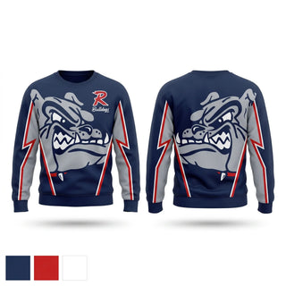 Crew Neck Sweatshirt, Riverside Junior High School Soccer, Men's Soccer, Teamtime, Team time, sublimation, custom sports apparel, team uniforms, spirit wear, spiritwear, sports uniforms, custom shirts, team store, custom team store, fundraiser sports, apparel fundraiser