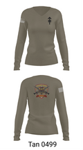12 LCT 23495369 Women's Long Sleeve V-neck Shirt - 11
