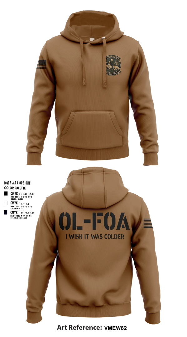 Hoodie, 460 SFS OL-FOA, Air Force, Teamtime, Team time, sublimation, custom sports apparel, team uniforms, spirit wear, spiritwear, sports uniforms, custom shirts, team store, custom team store, fundraiser sports, apparel fundraiser