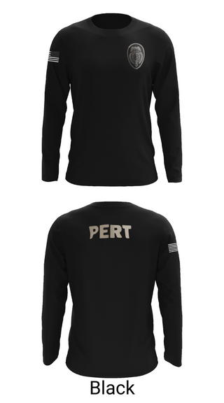 Long Sleeve Performance Shirt, PERT, Police, Teamtime, Team time, sublimation, custom sports apparel, team uniforms, spirit wear, spiritwear, sports uniforms, custom shirts, team store, custom team store, fundraiser sports, apparel fundraiser