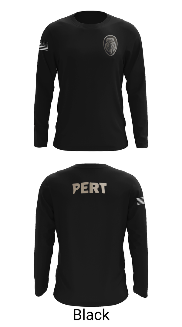 Long Sleeve Performance Shirt, PERT, Police, Teamtime, Team time, sublimation, custom sports apparel, team uniforms, spirit wear, spiritwear, sports uniforms, custom shirts, team store, custom team store, fundraiser sports, apparel fundraiser