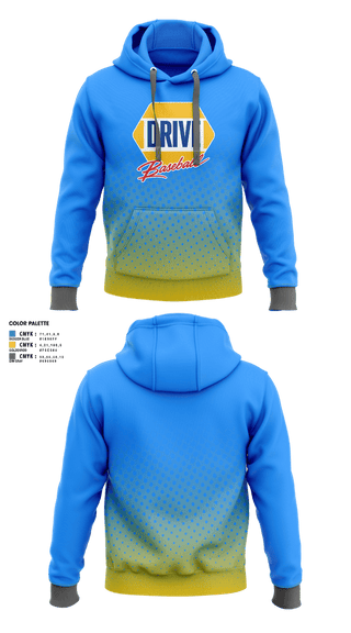 Hoodie, Dawson DRIVE, Baseball, Teamtime, Team time, sublimation, custom sports apparel, team uniforms, spirit wear, spiritwear, sports uniforms, custom shirts, team store, custom team store, fundraiser sports, apparel fundraiser
