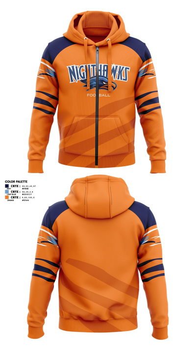 Herbert Akins Road Middle School Zip Hoodie - 13