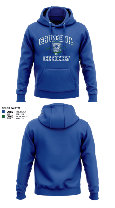 Churchill Ice Hockey Hoodie - 17