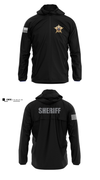 Windbreaker, WISE COUNTY SHERIFF'S OFFICE - TEXAS, Police, Teamtime, Team time, sublimation, custom sports apparel, team uniforms, spirit wear, spiritwear, sports uniforms, custom shirts, team store, custom team store, fundraiser sports, apparel fundraiser